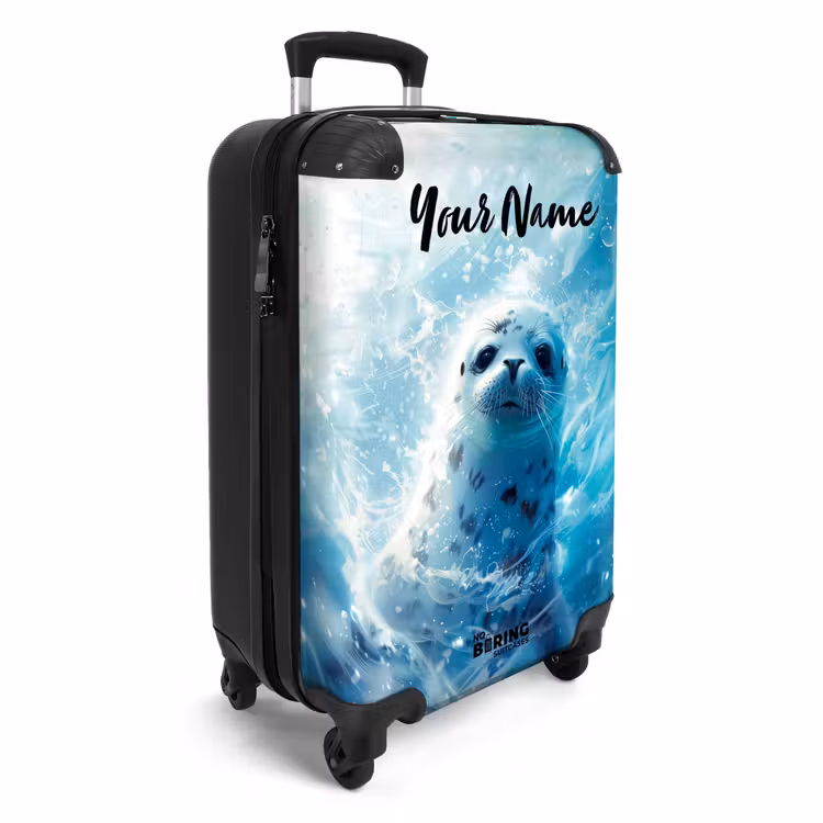 Zeger Zeehond NBS - Handbagage koffer - Kinderen Unisex middel -productfoto_3d