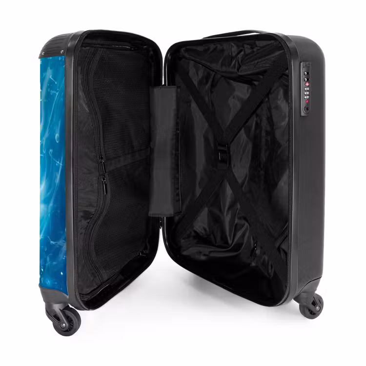Zeger Zeehond NBS - Handbagage koffer - Kinderen Unisex middel -binnenkant