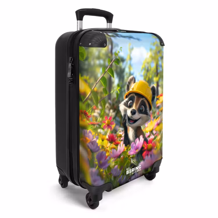 Woutje werkzaam NBS - Handbagage koffer - Unisex middel -productfoto_3d