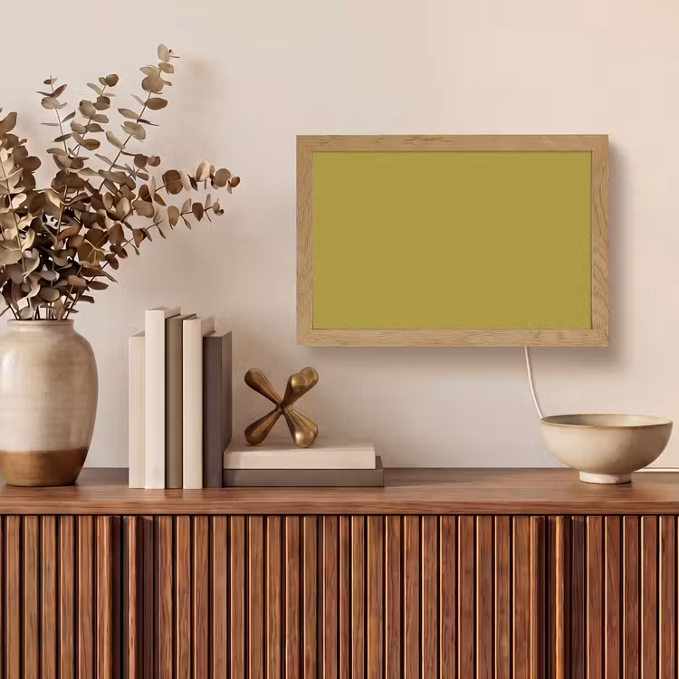 Antique - Moss - Groen Light Box met kabel (Tafellamp) klein 924 -sfeer2