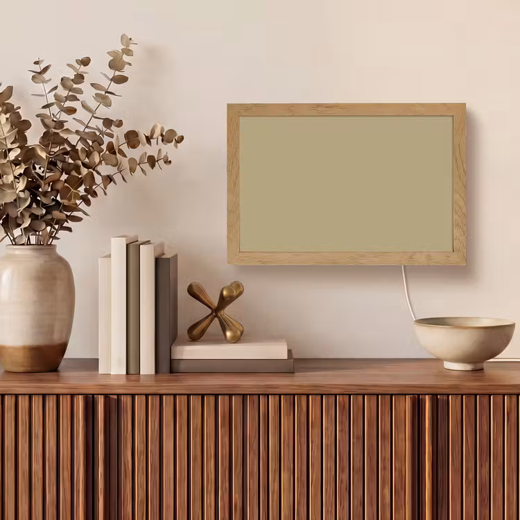 Antique - Moss - Groen Light Box met kabel (Tafellamp) klein 924 -sfeer2