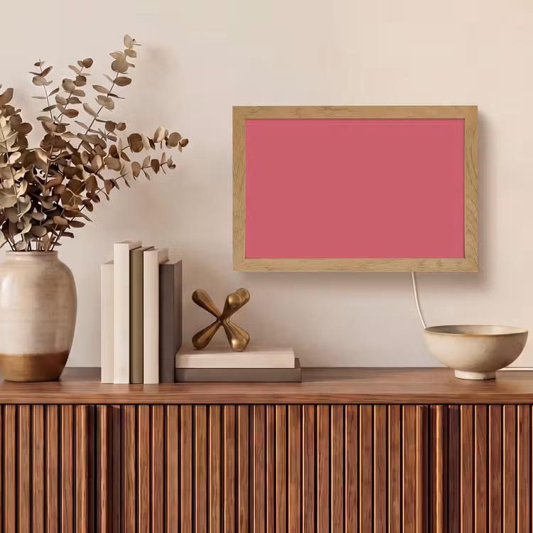 Bold - Berry - Rood Light Box met kabel (Tafellamp) klein 924 -sfeer2