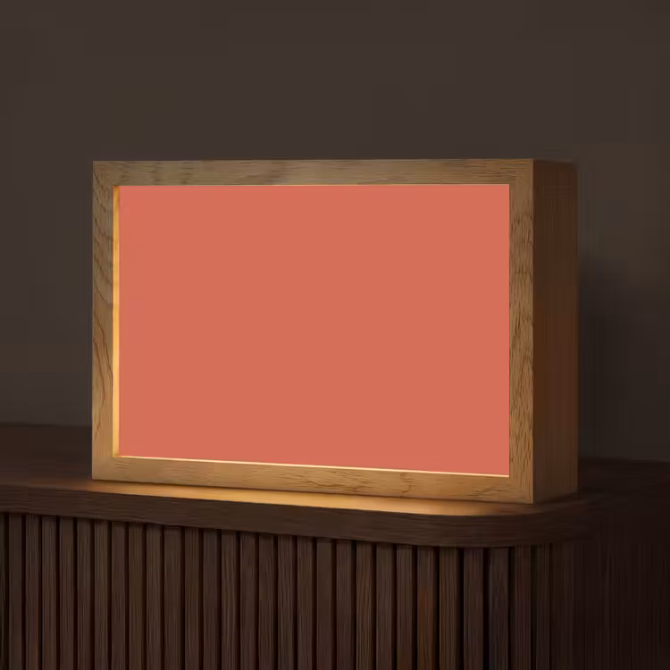 Brick - Red - Rood Light Box met kabel (Tafellamp) klein 924 -z3d_website