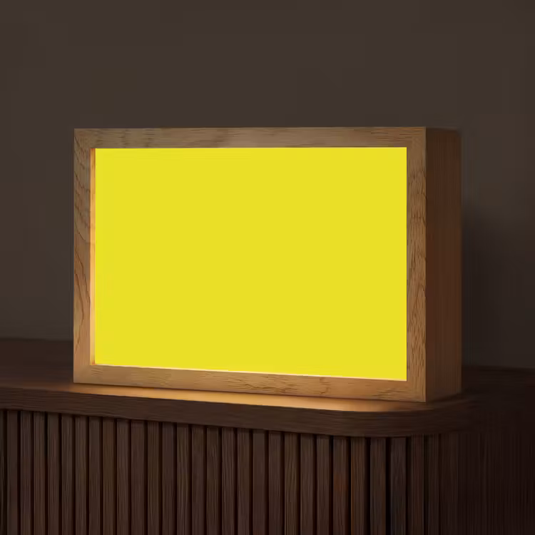 Bright - Canary - Geel Light Box met kabel (Tafellamp) klein 924 -z3d_website