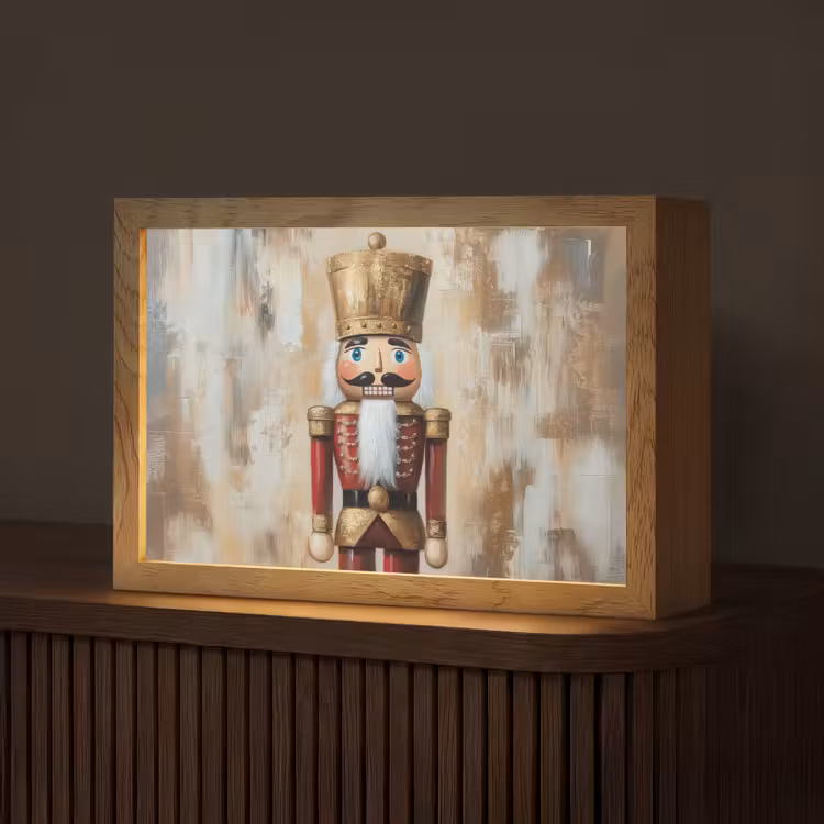 Kerst - Poppetje - Abstract Light Box met kabel (Tafellamp) klein -z3d_website
