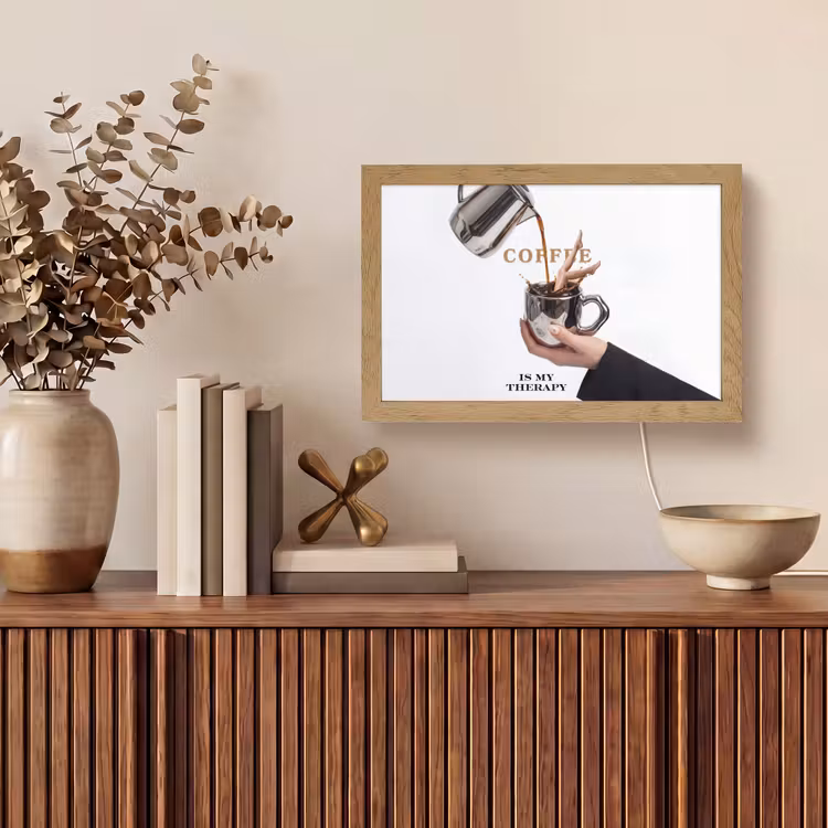 Koffie - Mok - Kan - Therapie Light Box met kabel (Tafellamp) klein -sfeer2