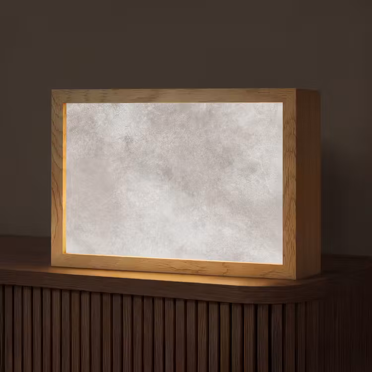 Beton - Grijs Light Box met kabel (Tafellamp) klein -z3d_website