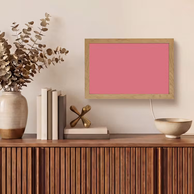 Crimson - Rose - Roze Light Box met kabel (Tafellamp) klein 924 -sfeer2