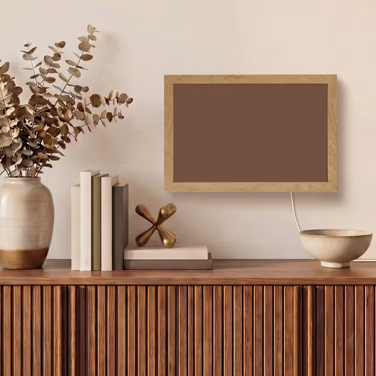 Deep - Clay - Brown - Bruin Light Box met kabel (Tafellamp) klein 924 -sfeer2