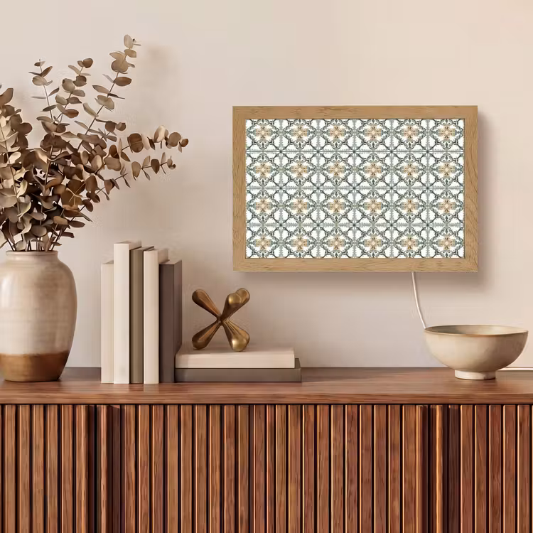Floraal - Verweerd - Keurrijk Light Box met kabel (Tafellamp) klein 924 -sfeer2