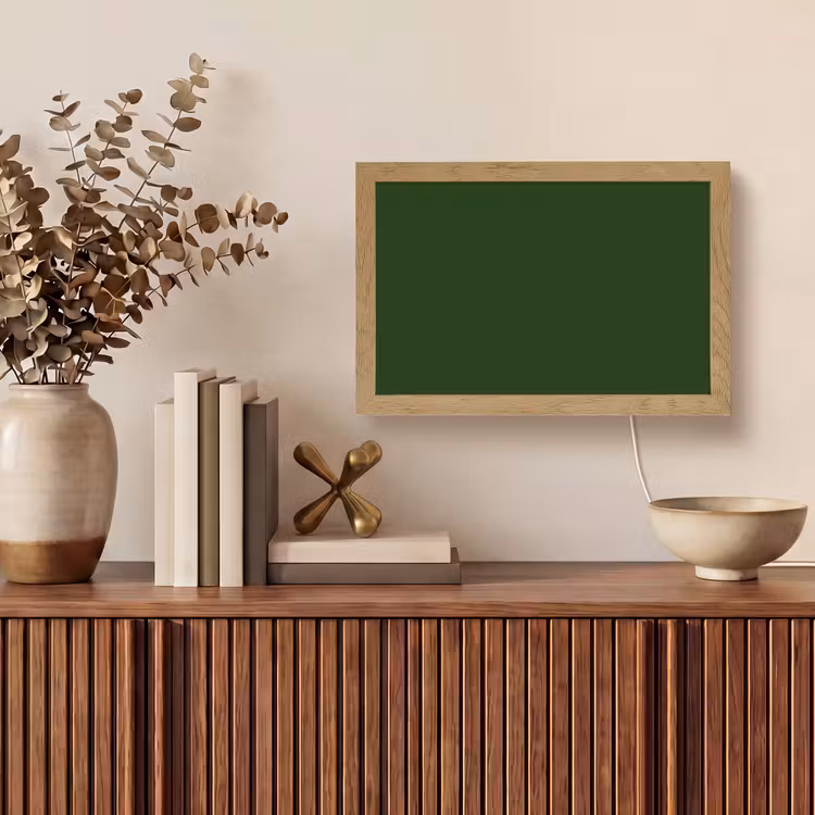 Forest - Green - Groen Light Box met kabel (Tafellamp) klein 924 -sfeer2