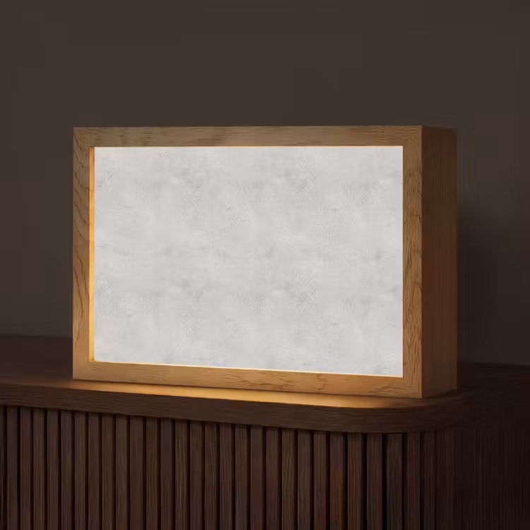 Grijs - Beton - Neutraal Light Box met kabel (Tafellamp) klein 924 -z3d_website