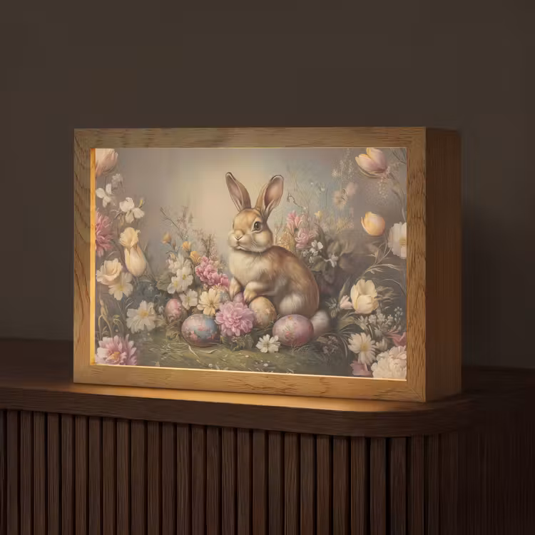 Haas - Stilleven - Bloemen Light Box met kabel (Tafellamp) klein -z3d_website