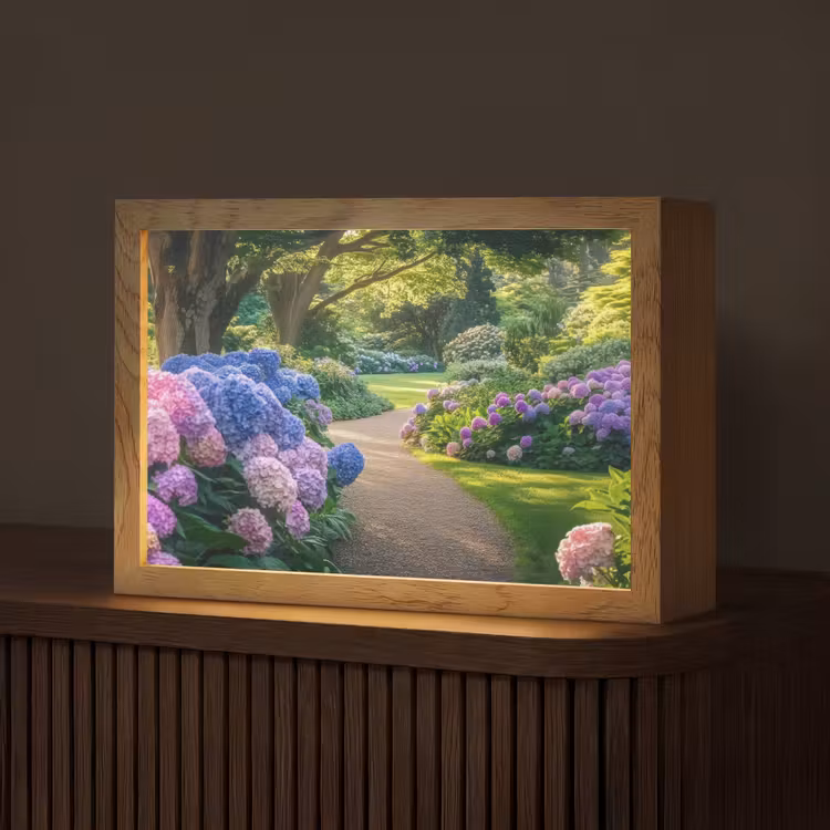 Hortensia- Park - Pad Light Box met kabel (Tafellamp) klein -z3d_website