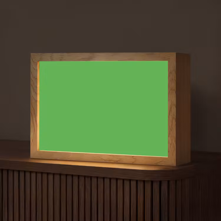 Kelly - Green - Groen Light Box met kabel (Tafellamp) klein 924 -z3d_website