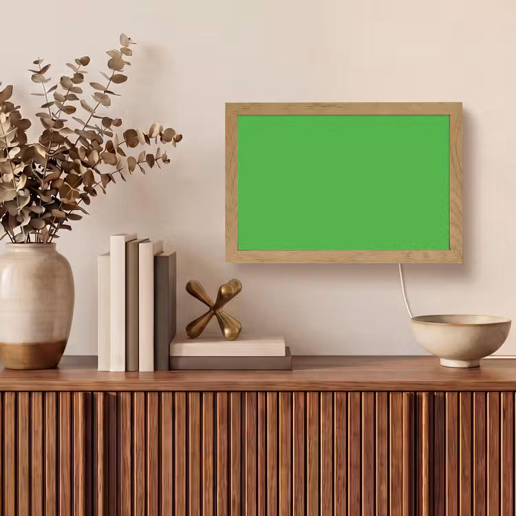 Kelly - Green - Groen Light Box met kabel (Tafellamp) klein 924 -sfeer2