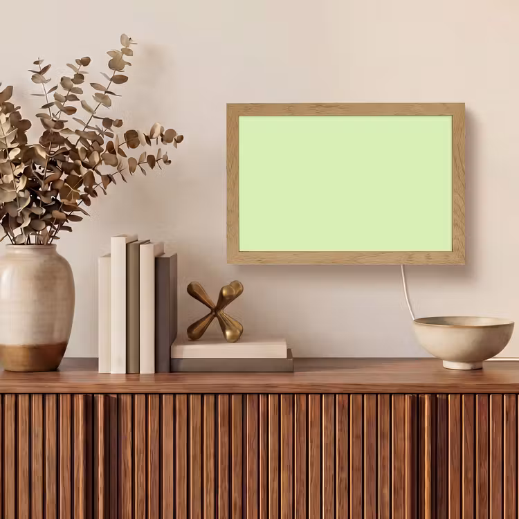 Light - Lime - Groen Light Box met kabel (Tafellamp) klein 924 -sfeer2