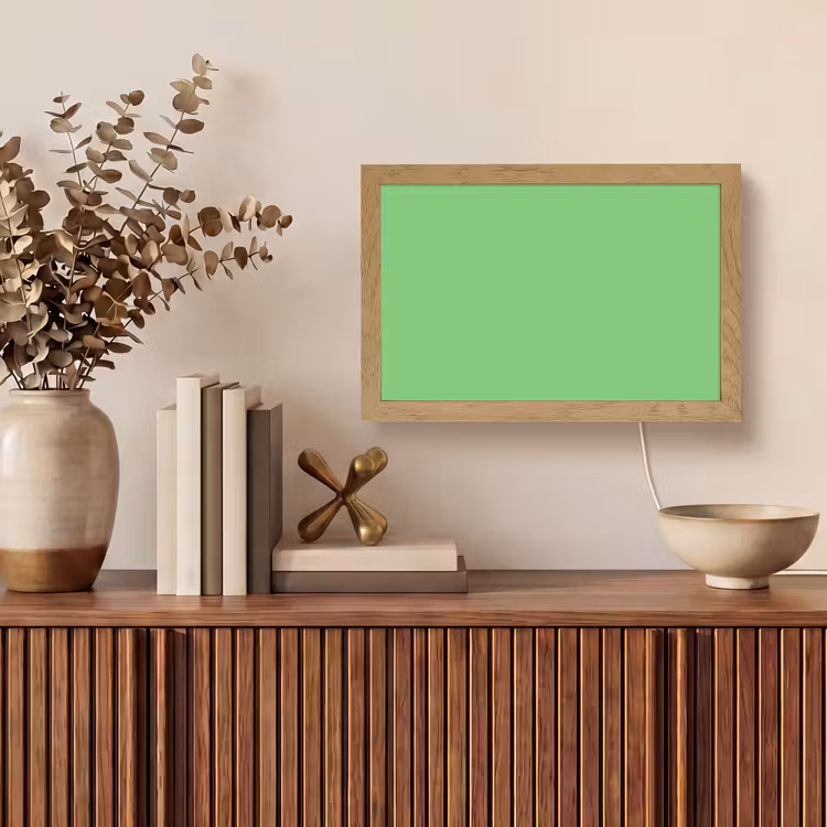 Meadow - Green - Groen Light Box met kabel (Tafellamp) klein 924 -sfeer2