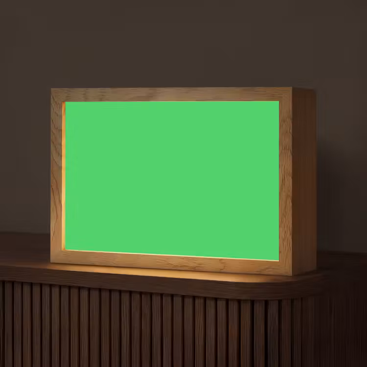 Mint - Green - Groen Light Box met kabel (Tafellamp) klein 924 -z3d_website