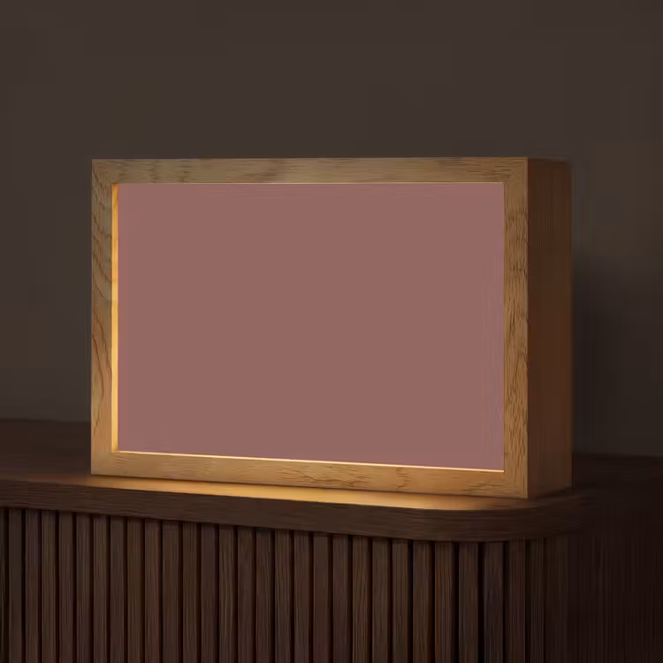 Muted - Raisin - Rood Light Box met kabel (Tafellamp) klein 924 -z3d_website