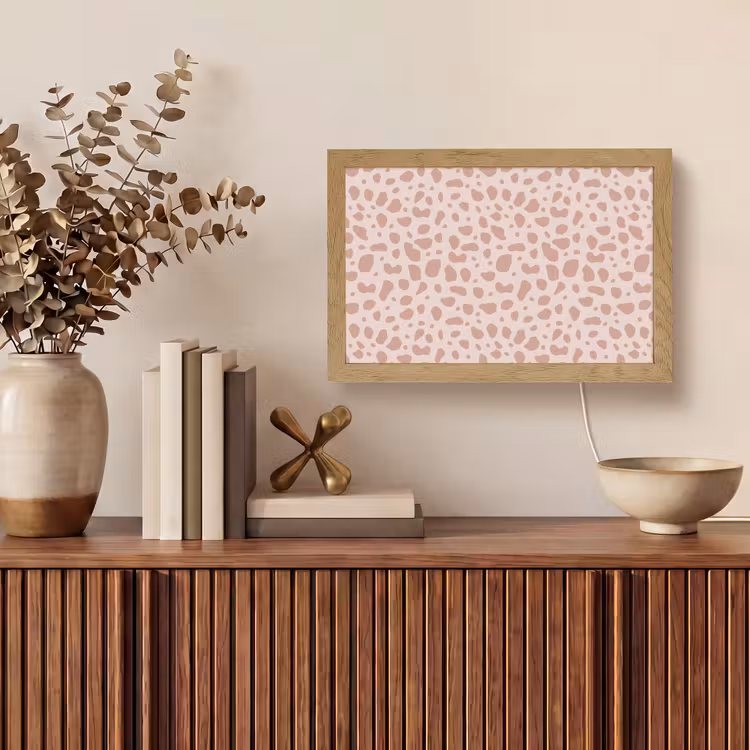 Nude - Luipaard - Tinten Light Box met kabel (Tafellamp) klein 924 -sfeer2