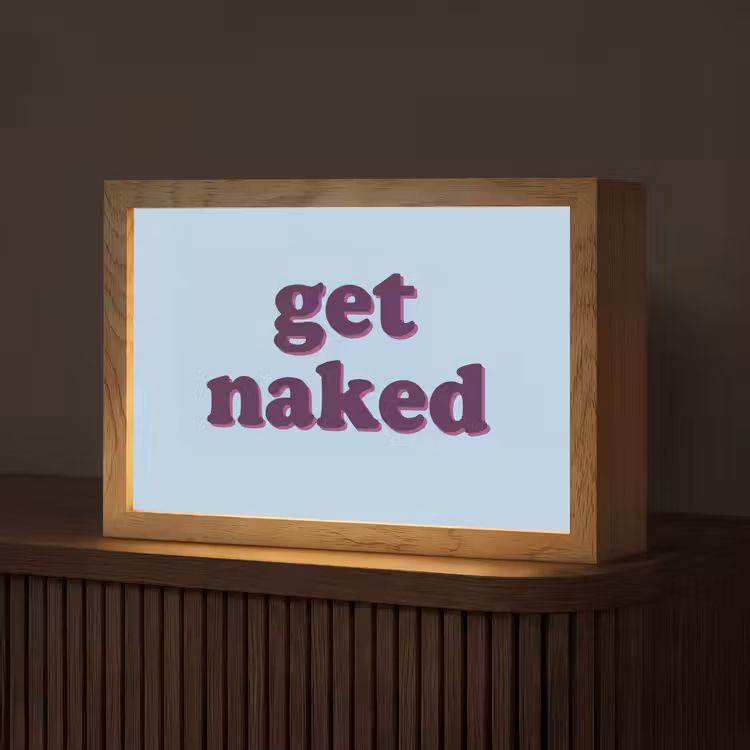Speels - Boodschap - Blauw Light Box met kabel (Tafellamp) klein -z3d_website