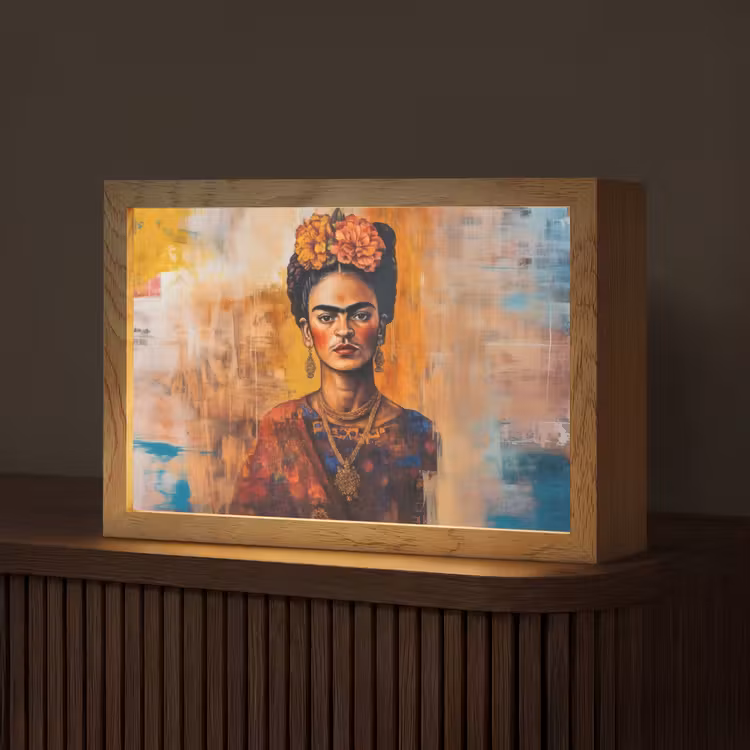 Portret - Sieraden - Schilderachtig Light Box met kabel (Tafellamp) klein -z3d_website