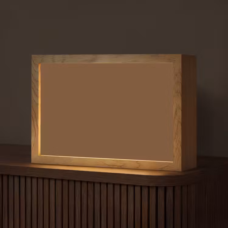 Rich - Espresso - Bruin Light Box met kabel (Tafellamp) klein 924 -z3d_website