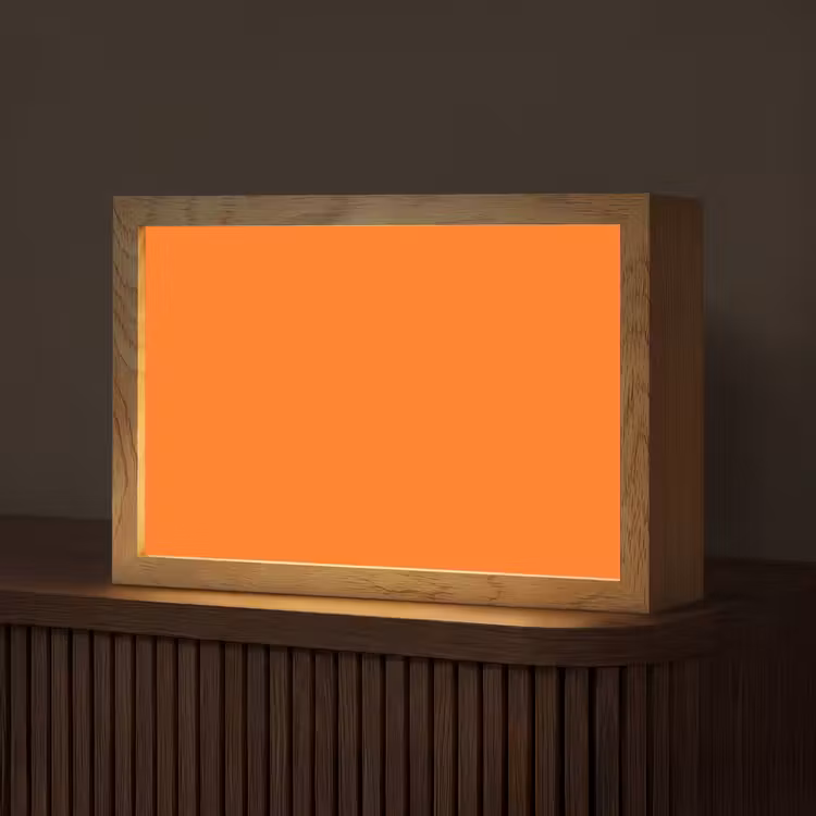 Spiced - Pumpkin - Oranje Light Box met kabel (Tafellamp) klein 924 -z3d_website