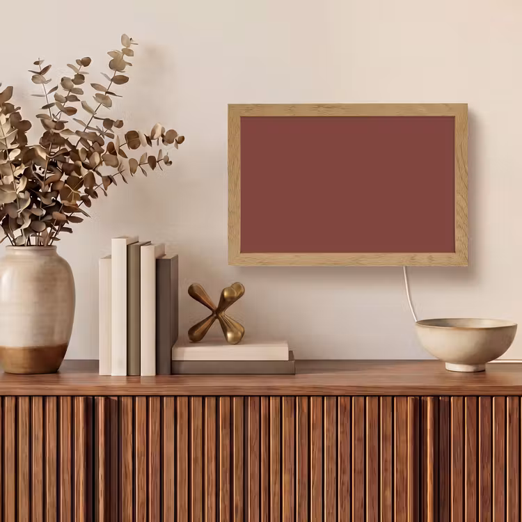 Valentine - Velvet - Rood Light Box met kabel (Tafellamp) klein 924 -sfeer2