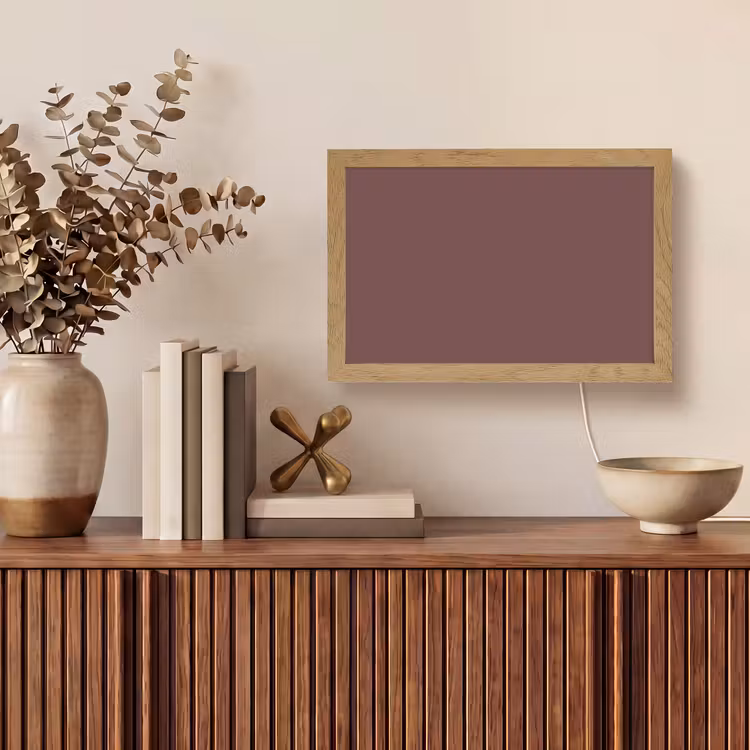 Velvet - Merlot - Rood Light Box met kabel (Tafellamp) klein 924 -sfeer2