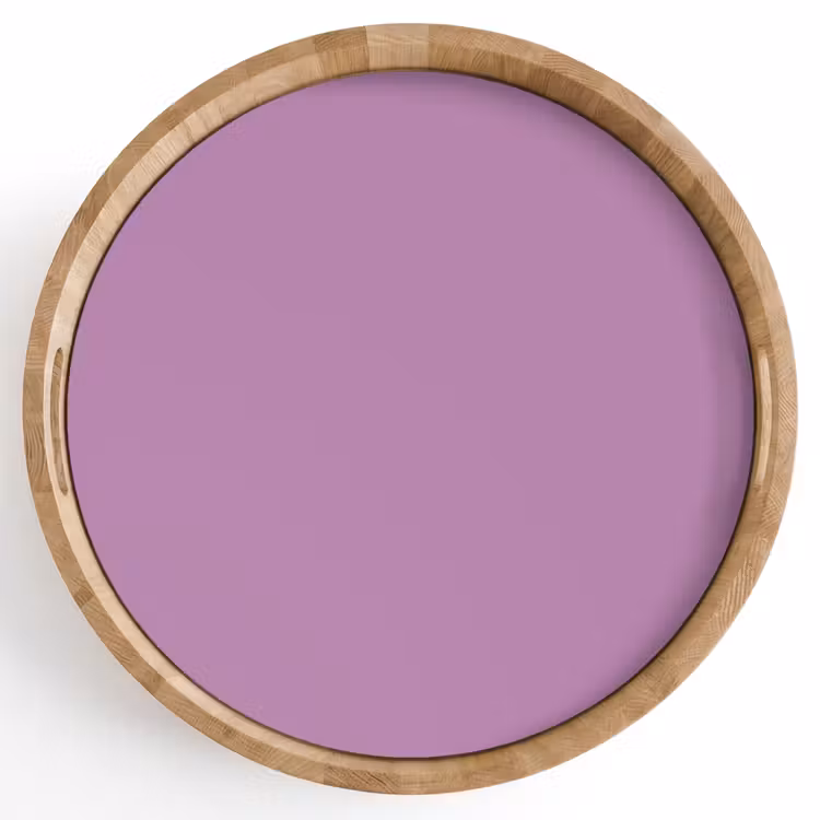 Antique - Orchid - Paars Dienblad Rond middel 914 -z3d_shopping