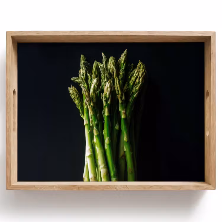 Asperges - Felgroen Dienblad Rechthoek middel -z3d_shopping
