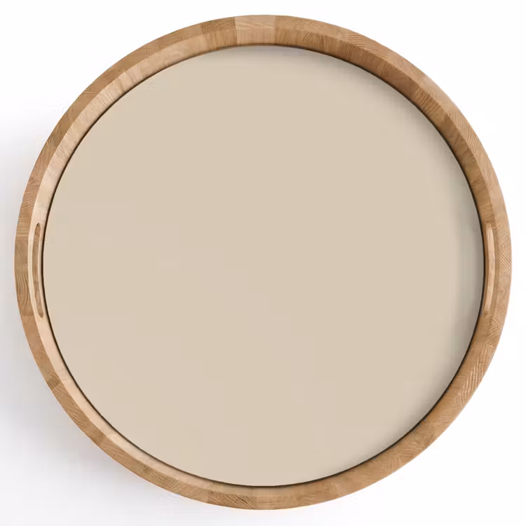Baked - Biscuit - Nude Dienblad Rond middel 914 -z3d_shopping