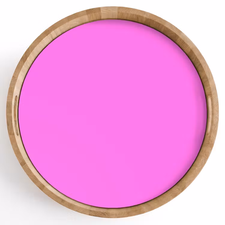 Bright - Orchid - Roze Dienblad Rond middel 914 -z3d_shopping