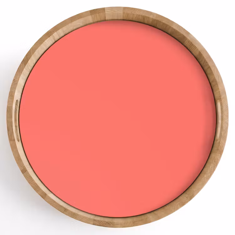 Coral - Punch - Koraal Dienblad Rond middel 914 -z3d_shopping