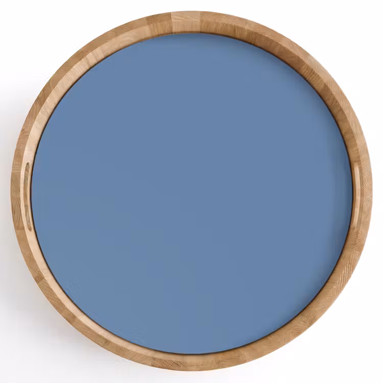 Denim - Breeze - Blauw Dienblad Rond middel 914 -z3d_shopping