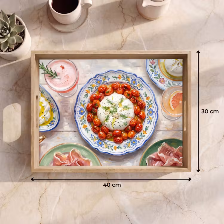 Eten - Tafel - Divers - Modern Dienblad Rechthoek middel -USP_Formaat