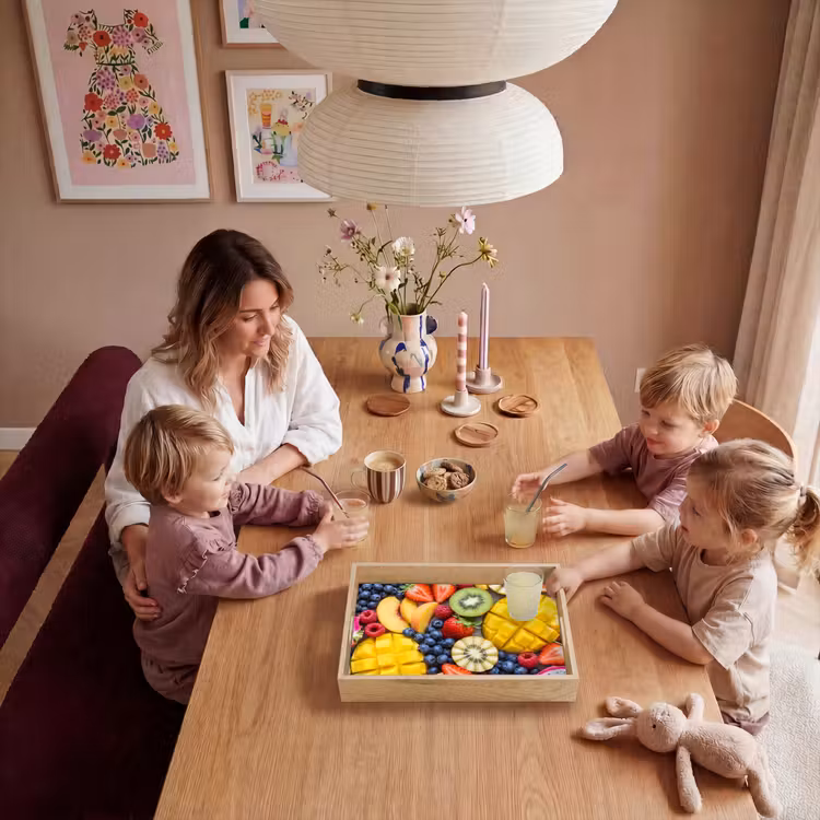 Fruit - Versneden - Kleurrijk - Eten - Gezond Dienblad Rechthoek middel -sfeer4