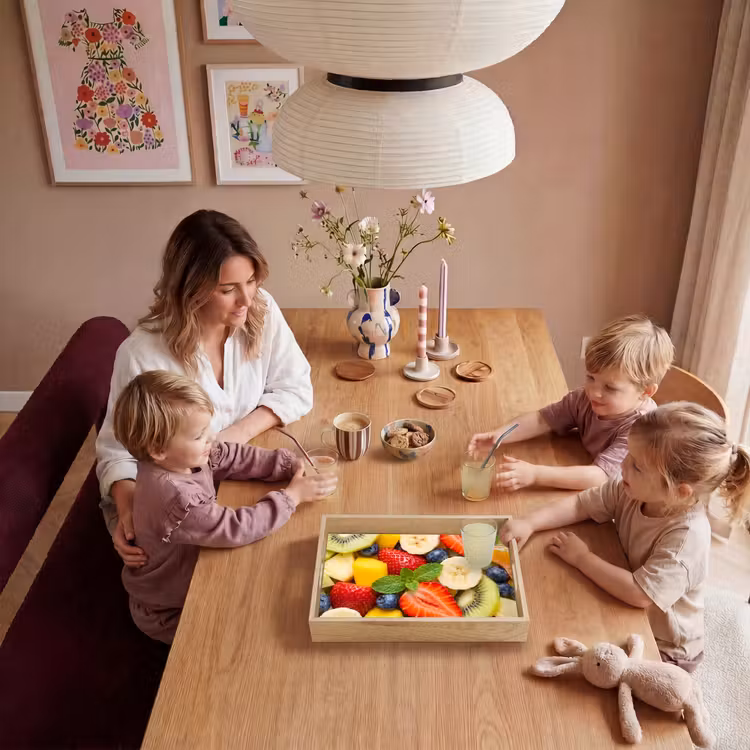 Fruit - Plakjes - Eten - Kleurrijk Dienblad Rechthoek middel -sfeer4