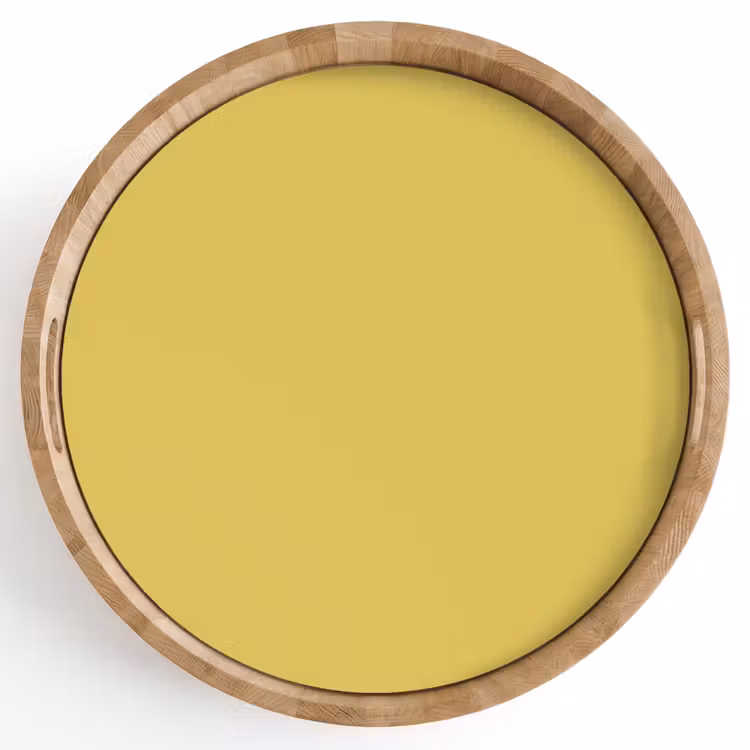 Golden - Victory - Geel Dienblad Rond middel 914 -z3d_shopping