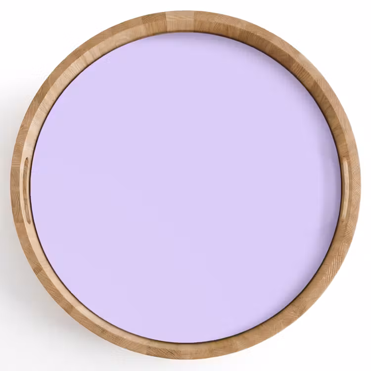 Light - Orchid - Paars Dienblad Rond middel 914 -z3d_shopping