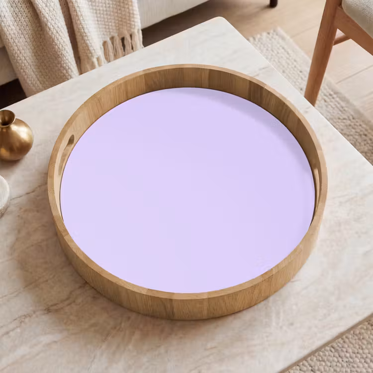 Light - Orchid - Paars Dienblad Rond middel 914 -sfeer1