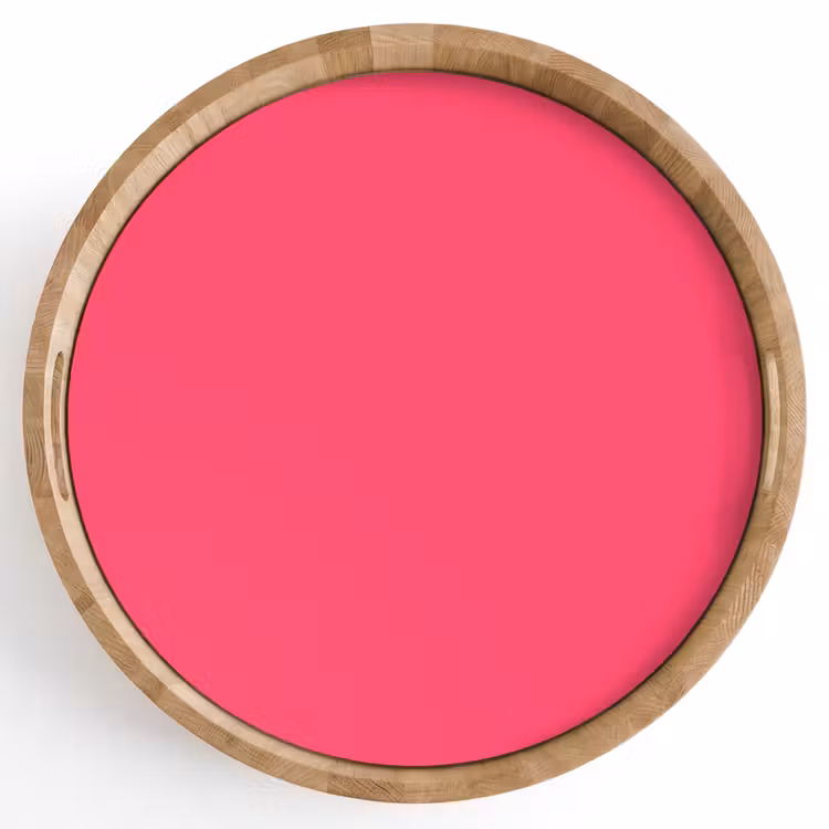 Neon - Flamingo - Roze Dienblad Rond middel 914 -z3d_shopping