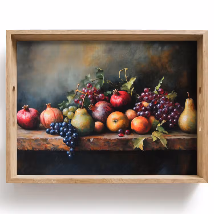 Rustiek - Stilleven - Fruit Dienblad Rechthoek middel -z3d_shopping