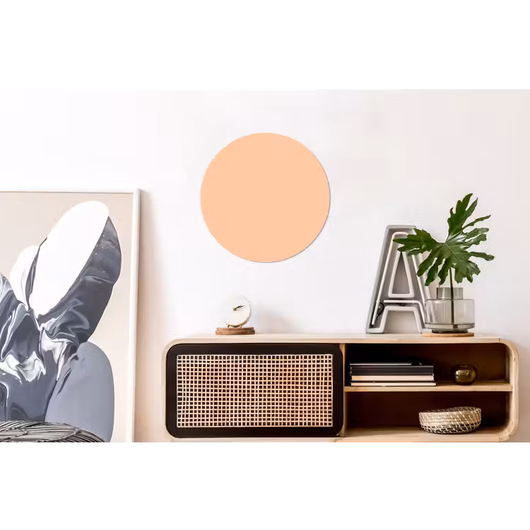 Apricot - Blush - Nude Wandcirkel aluminium klein 190 -kantoor