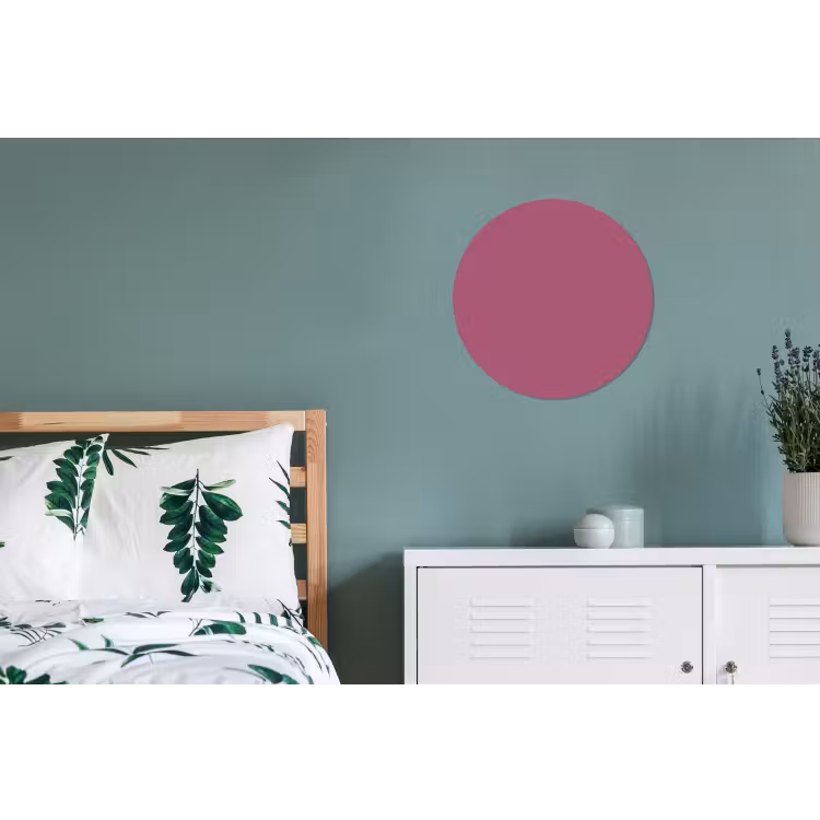 Berry - Roze -Pink Wandcirkel aluminium klein 190 -slaapkamer