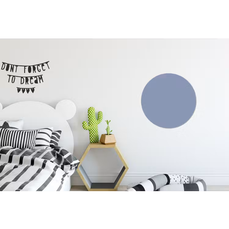 Canary - Champ - Blauw Wandcirkel aluminium klein 190 -kinderkamer