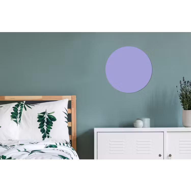 Ceil - Paars - Lila Wandcirkel aluminium klein 190 -slaapkamer
