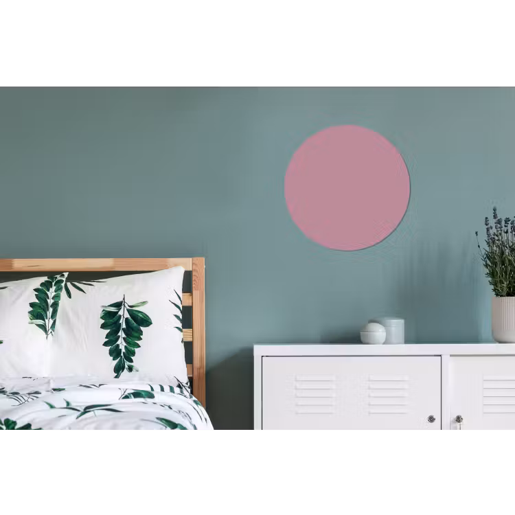 Dusty - Mauve - Paars Wandcirkel aluminium klein 190 -slaapkamer